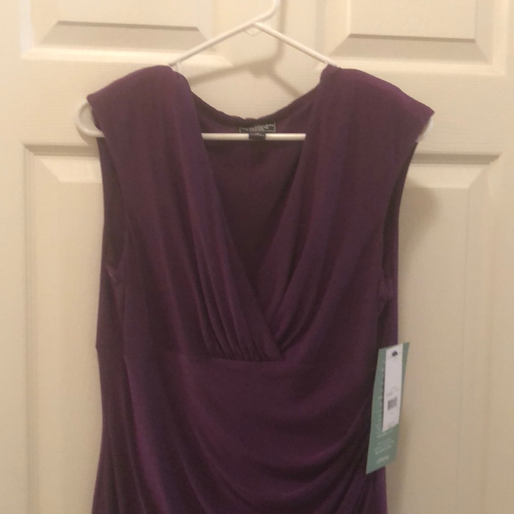 Purple American Living Size 14 Dress NWT